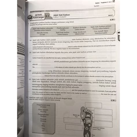 Jawapan Buku Amali Sains Tingkatan 5 Kssm Coloringes  Riset