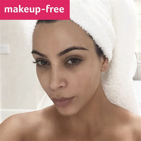 Kim kardashian no makeup vogue - Makeup