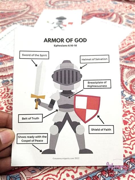 Printable Armor Of God Prayer