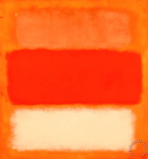 Mark Rothko Rothko In Orange Painting Rothko In Orange Print For Sale
