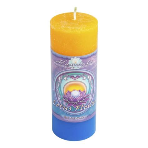 Renewal Mandala Pillar Candle Mystery Arts Online Store