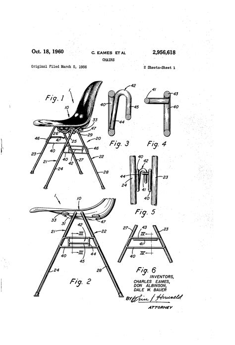 Patent US2956618 - Chairs - Google Patents