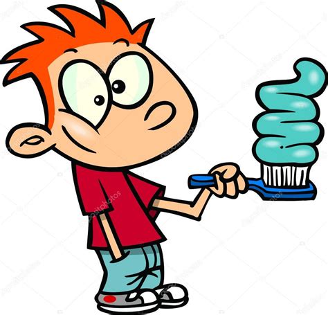 Kid Brushing Teeth Clipart | Free download on ClipArtMag