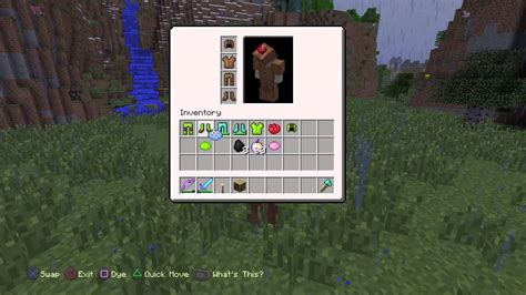 This minecraft tutorial explains how to dye leather armor in bedrock edition (pe, windows 10, xbox one, nintendo switch) with screenshots and in this episode of omgcraft, chad shows you the process to dye leather armor in minecraft pocket edition. Minecraft: PlayStation®4 Edition Dye Leather Armour Trick ...