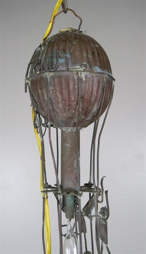Charming Hot Air Balloon Metal Light Fixture For Sale At