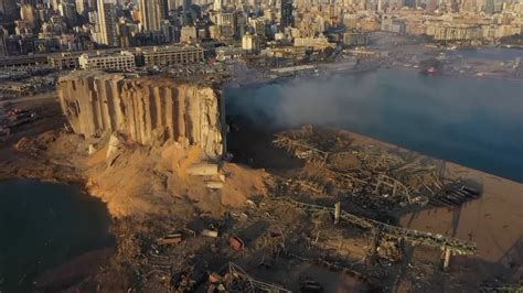 Beirut Explosion Before And After Satellite Images Show F