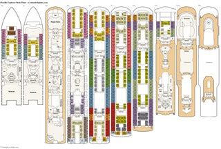 Pacific Explorer Eleven Deck Plans