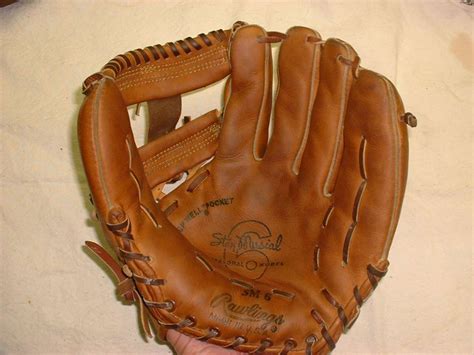 Stan Musial Rawlings Sm6 Front Rawlings Baseball Glove Collector