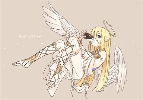Twitter Anime Angel Girl Character Art Anime Art Girl