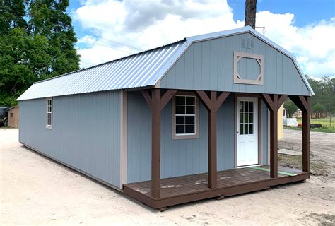 Customizable Cabins | Coastal Portable Buildings | Lofted barn cabin