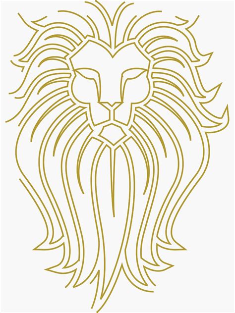 king of the jungle sticker for sale by abbazabba redbubble