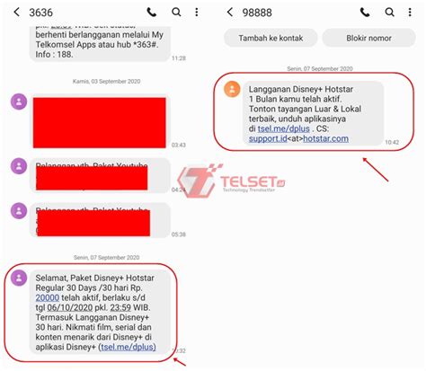 Ada tiga cara yang bisa kamu tempuh untuk membeli paket telkomsel disney+ hotstar ini, yakni melalui aplikasi mytelkomsel, aplikasi maxstream, atau umb demikian daftar paket internet prabayar telkomsel. Cara Daftar Akun dan Berlangganan Disney+ Hotstar Telkomsel