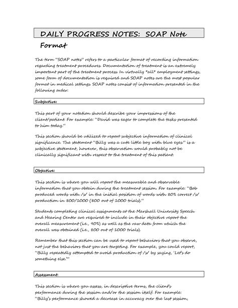 printable soap note template
