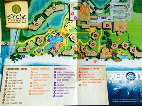 Resort Map Picture Of Hotel Marina El Cid Spa And Beach Resort Puerto