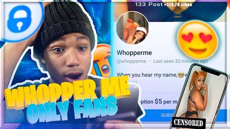Subscribing To Whopper Me Only Fans😧😂 So You Dont Have Too😨😱explicit🔥 Watch Whole Video Youtube