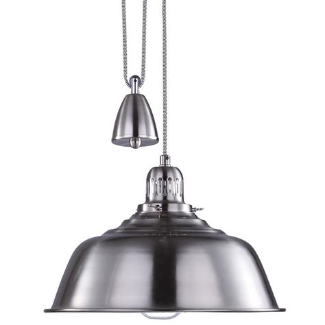 Introducing this stunning new pendant light. Fisherman Rise and Fall Pendant Light - Satin Chrome from ...