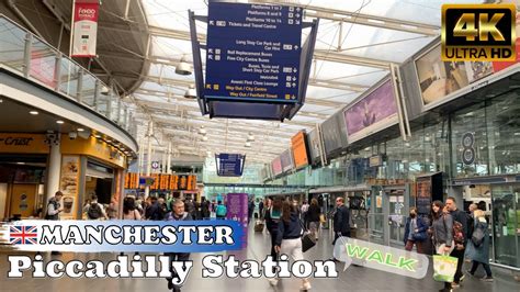 Piccadilly Station Manchester Uk Youtube