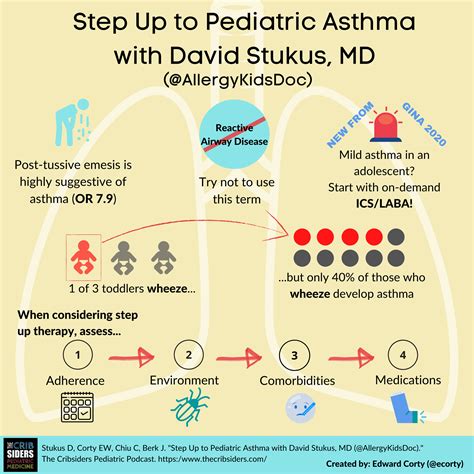 Pediatric Asthma Infographic The Curbsiders