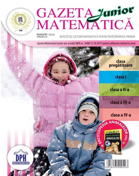 Gazeta Matematica Clasa Pregatitoare Akjshbd