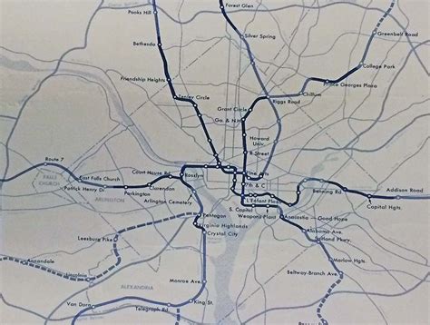 Wmatas Metro Proposal From 1967 — Architect Of The Capital