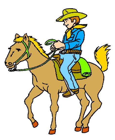 Cowboy Horse Clipart Clipart Best