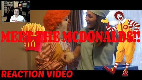 Meet The Mcdonalds Reaction Video Mcdonalds Reactions Video