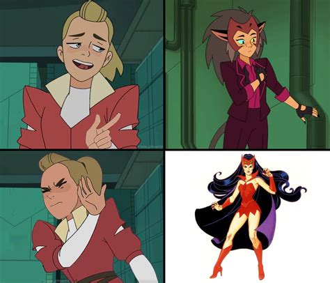 When I Found Out She Ra Was A Remake And Decided To See The Original Catra Rprincessesofpower
