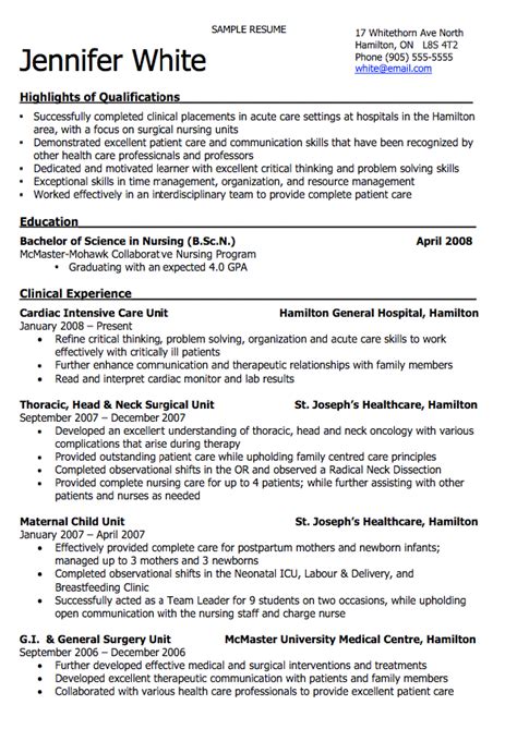 All our free cv examples show you the ins and outs of writing a perfect cv. surgical nursing resume sample - Examples Resume CV ...