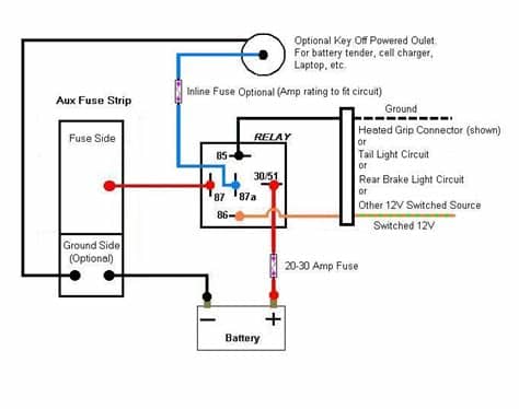 14 Pin Relay Wiring Diagram | Topic: Aux Fuse Box Wiring ...
