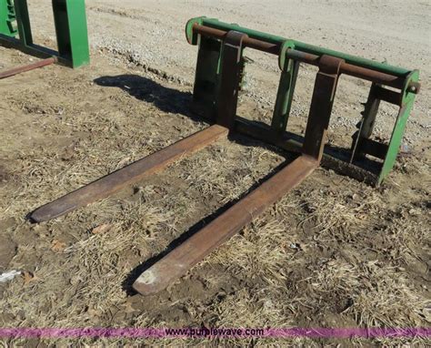 Quick Attach Pallet Forks For John Deere 600 To 700 Series Loaders No