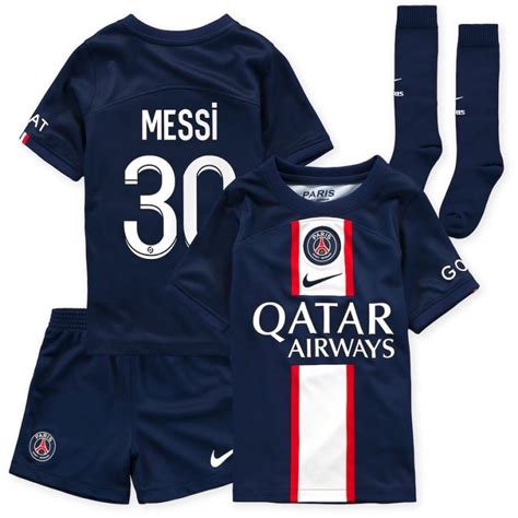 2223 Paris Psg Home Kids Soccer Jersey Messi 30 Size 8 9 Years 24