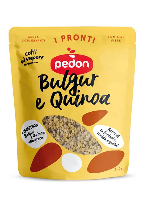 Bulgur E Quinoa Cotti Al Vapore Pronti Alluso Pedon