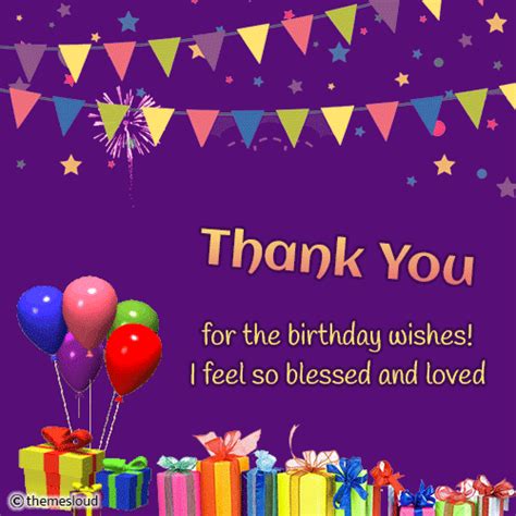 Special Thank You Card For Birthday Free Birthday Thank You Ecards