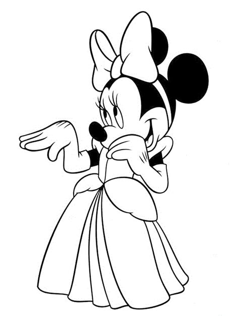 Princesa para colorear