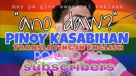 Pinoy Kasabihan Trying To Translate In English Tengene Mga Vaklaaaa