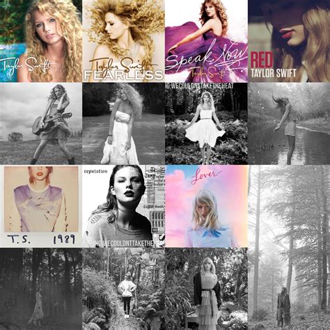 Taylor Swifts Albums Reimagined As Folklore Taylorswift