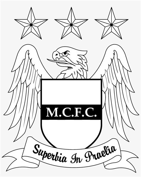 Manchester City Fc Logo Black And White Manchester City 2013 Logo