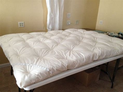Wool Filled Mattress Topper Pad A Luxurious Sleep Product Of Etsy