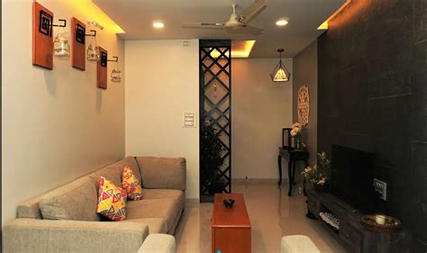 Ply Full 1 Bhk Interior Designing Work Provided Wood Work And Furniture