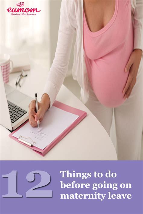 Goodbye email to colleagues before maternity leave. 12 Things To Do Before Going On Maternity Leave ...