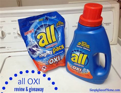 All Oxi Review And Giveaway Simply Sweet Home