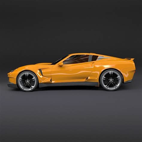 Sports car) or how outdoorsy you are (jeeps), you 2. Yellow sports car 3D Model .obj .3ds .fbx .lwo .lw .lws ...