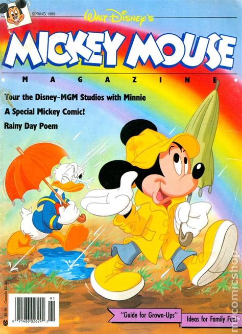Mickey Mouse Magazine 1988 Comic Books