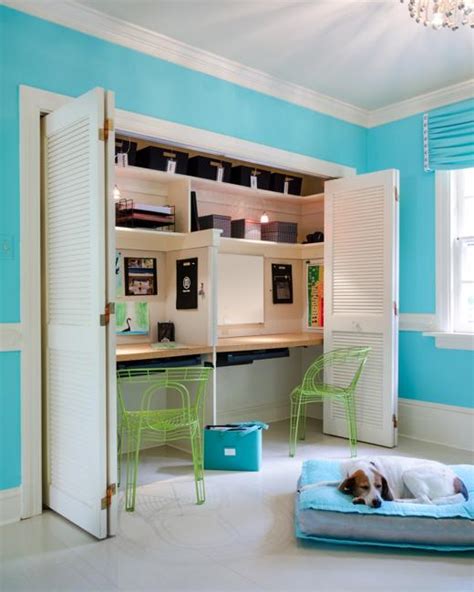 Spacious desk and shelving for storage contributes to the fun, sensible and charming ensemble. 20 Shared Desk Ideas, Kids Rooms with Study Space, Designs ...