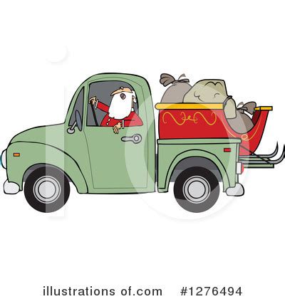 Pickup Truck Clipart 1443265 Illustration By Djart