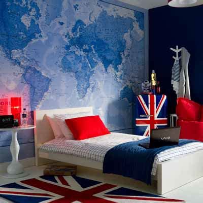 Americana bedroom decorating ideas, with red, white and blue, patriotic stars and stripes bedroom ideas. Patriotic Decoration, Kids Rooms Decor, Flags Color Schemes