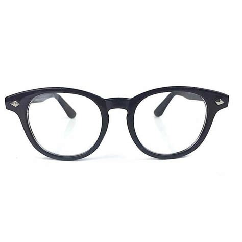 50 s retro round oval gradient unisex hipster eyeglasses clear lens black frame ebay