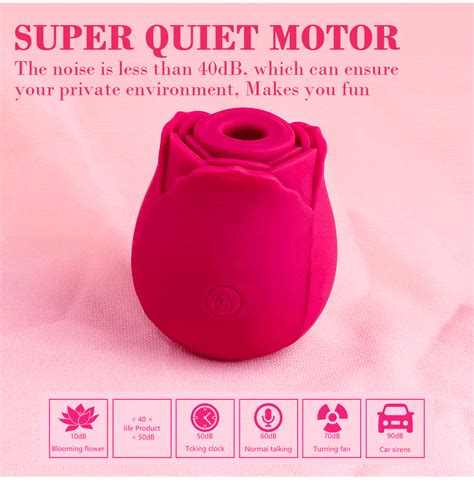 2021 Rose Flower Sucking Vibrator For Women Clit Sucker Vaginal