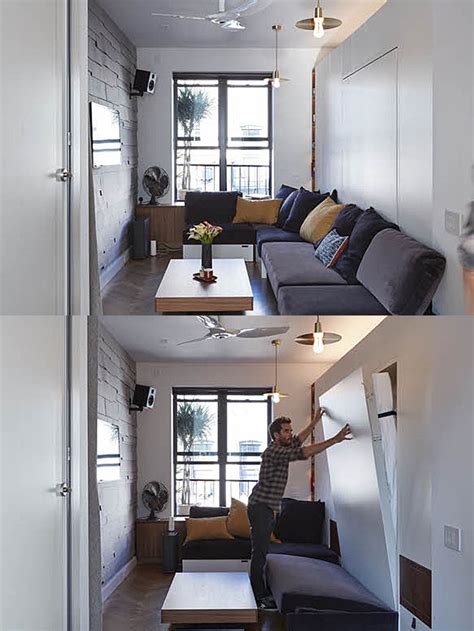 Tiny 350 Square Foot Smart Apartment In New York City