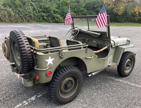1942 Willys Military Jeep Connors Motorcar Company